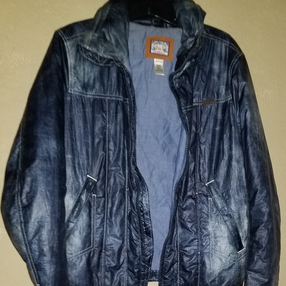 Diesel LEATHER JACKET mens coat size M - Picture 1 of 7